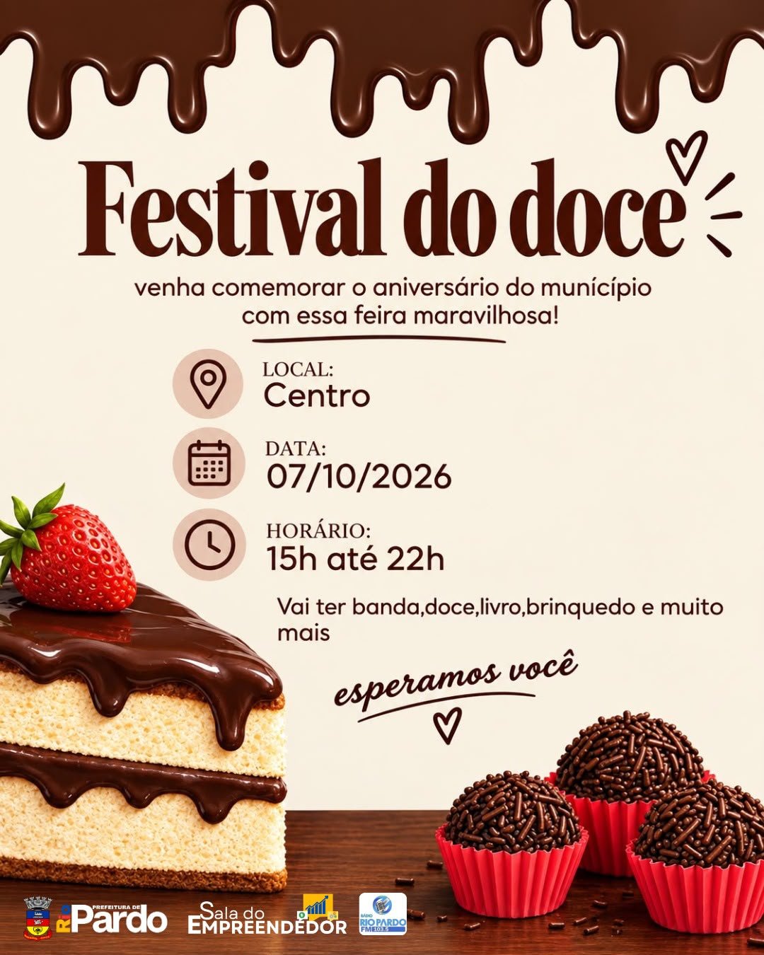 Rio Pardo celebra 217 anos com programação especial no dia 7 de outubro