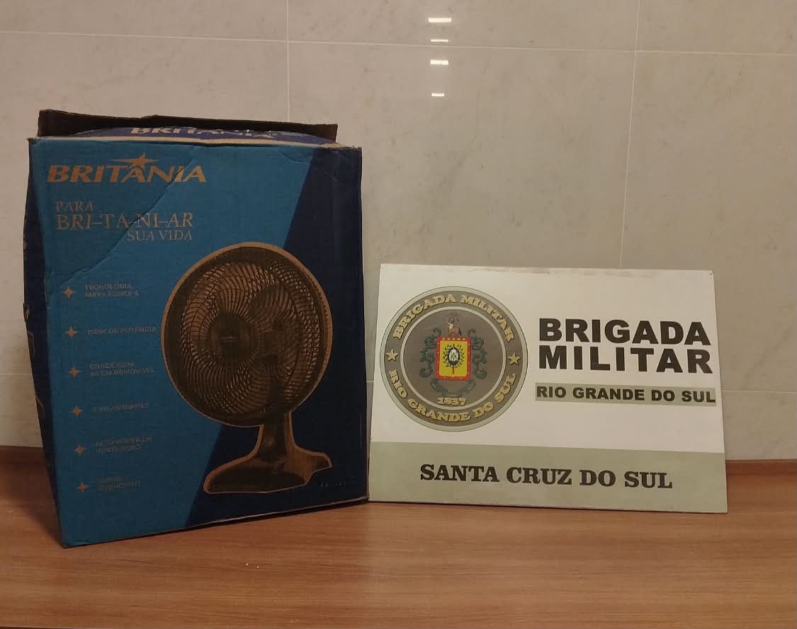 Homem é preso pela Brigada Militar após furtar ventilador de farmácia em Santa Cruz do Sul