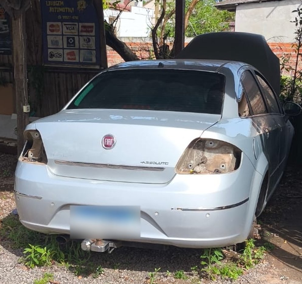 URGENTE: Veículo furtado é recuperado em Rio Pardo